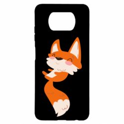 Чехол для Xiaomi Poco X3 Happy fox - PrintSalon
