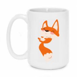Чашка 420ml Happy fox - PrintSalon
