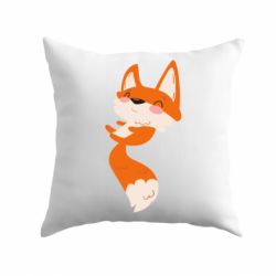 Подушка Happy fox - PrintSalon
