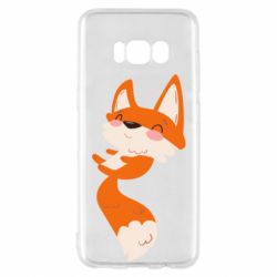 Чехол для Samsung S8 Happy fox - PrintSalon