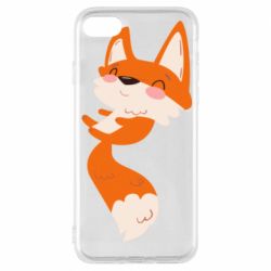 Чехол для iPhone 8 Happy fox - PrintSalon