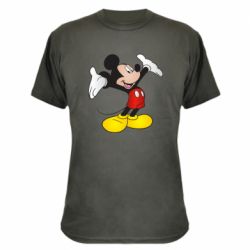 Камуфляжна футболка Happy Mickey Mouse - PrintSalon