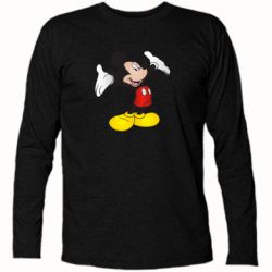 Футболка з довгим рукавом Happy Mickey Mouse - PrintSalon