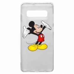 Чохол для Samsung S10+ Happy Mickey Mouse - PrintSalon
