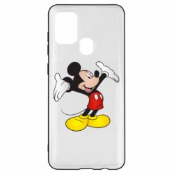 Чохол для Samsung A21s Happy Mickey Mouse - PrintSalon