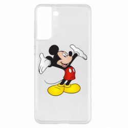 Чохол для Samsung S21+ Happy Mickey Mouse - PrintSalon