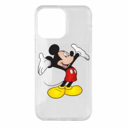 Чохол для iPhone 14 Pro Max Happy Mickey Mouse - PrintSalon