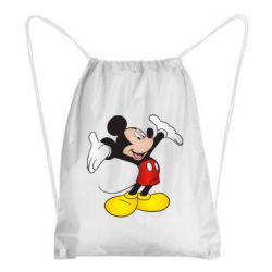 Рюкзак-мішок Happy Mickey Mouse - PrintSalon