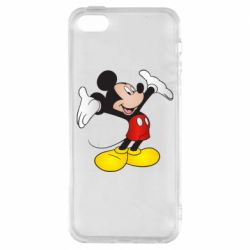 Чохол для iphone 5/5S/SE Happy Mickey Mouse - PrintSalon