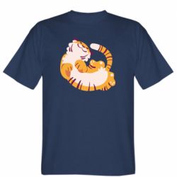 Мужская футболка Stedman Happy tiger - PrintSalon