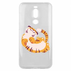 Чехол для Meizu X8 Happy tiger - PrintSalon