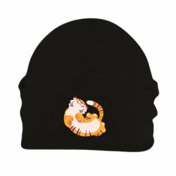Шапка флисовая Happy tiger - PrintSalon