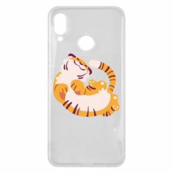 Чехол для Huawei P Smart Plus 2018 Happy tiger - PrintSalon
