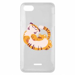 Чехол для Xiaomi Redmi 6A Happy tiger - PrintSalon