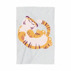 Полотенце с принтом Happy tiger - PrintSalon