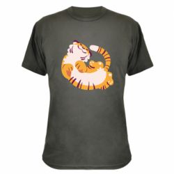 Камуфляжная футболка Happy tiger - PrintSalon