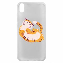 Чехол для Xiaomi Redmi 7A Happy tiger - PrintSalon