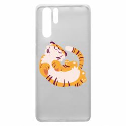 Чехол для Huawei P30 Pro Happy tiger - PrintSalon