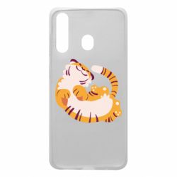 Чехол для Samsung A60 Happy tiger - PrintSalon