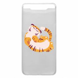 Чехол для Samsung A80 Happy tiger - PrintSalon