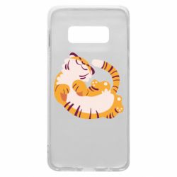 Чехол для Samsung S10e Happy tiger - PrintSalon
