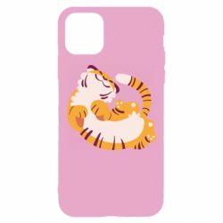 Чехол для iPhone 11 Pro Happy tiger - PrintSalon