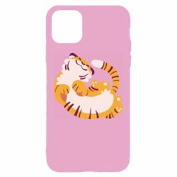 Чехол для iPhone 11 Pro Max Happy tiger - PrintSalon
