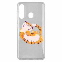 Чехол для Samsung M40 Happy tiger - PrintSalon