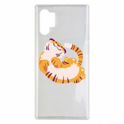 Чехол для Samsung Note 10 Plus Happy tiger - PrintSalon