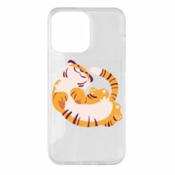 Чехол для iPhone 14 Pro Max Happy tiger - PrintSalon