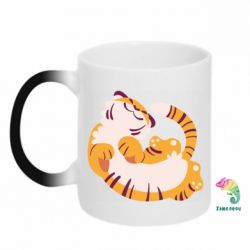 Чашка-хамелеон Happy tiger - PrintSalon