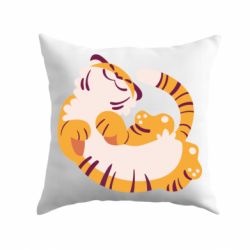 Подушка Happy tiger - PrintSalon
