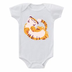 Детский бодик Happy tiger - PrintSalon