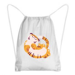 Рюкзак-мешок Happy tiger - PrintSalon