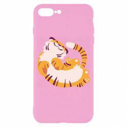 Чехол для iPhone 7 Plus Happy tiger - PrintSalon