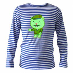Тельняшка с длинным рукавом happy tree friends flippy - PrintSalon
