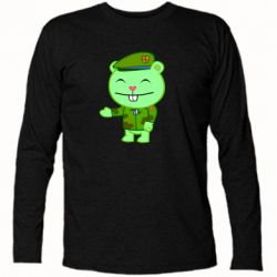 Футболка с длинным рукавом happy tree friends flippy - PrintSalon