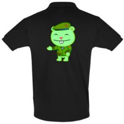 Мужское поло happy tree friends flippy - PrintSalon
