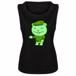 Женская майка happy tree friends flippy - PrintSalon