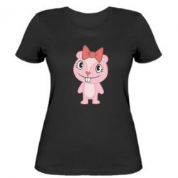 Жіноча футболка happy tree friends хихикає - PrintSalon