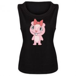 Майка жіноча happy tree friends хихикає - PrintSalon