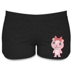 Жіночі шорти happy tree friends хихикає - PrintSalon