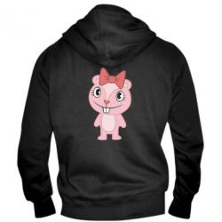 Чоловіче худі на блискавці happy tree friends хихикає - PrintSalon
