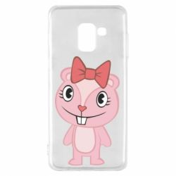 Чохол для Samsung A8 2018 happy tree friends хихикає-PrintSalon Чохол для Samsung A8 2018 happy tree friends хихикає