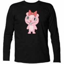 Футболка з довгим рукавом happy tree friends хихикає - PrintSalon