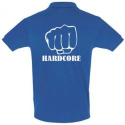 Мужское поло hardcore - PrintSalon