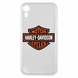 Чехол для iPhone XR Harley-Davidson logo - PrintSalon