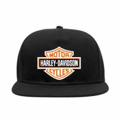 Снепбек Harley-Davidson logo - PrintSalon
