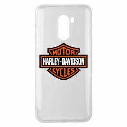Чехол для Xiaomi Pocophone F1 Harley-Davidson logo - PrintSalon