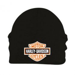 Шапка флисовая Harley-Davidson logo - PrintSalon